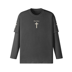 HOLY TRINITY LAYERED LONGSLEEVE